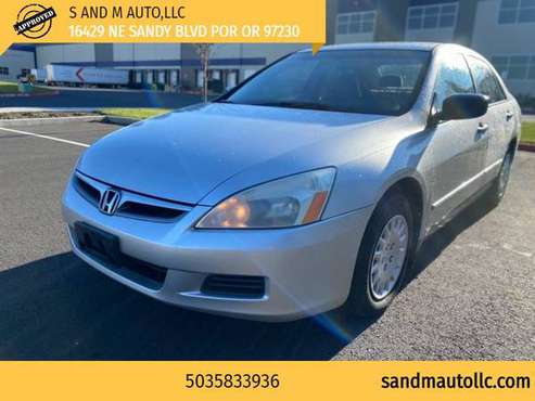 2006 Honda Accord Sdn VP AT - cars & trucks - by dealer - vehicle... for sale in Portland, OR