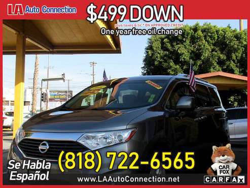 2016 Nissan Quest SV FOR ONLY 251/mo! - - by dealer for sale in Van Nuys, CA