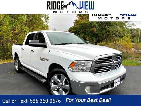 2017 Ram 1500 Big Horn pickup Bright White Clearcoat - cars & trucks... for sale in Spencerport, NY