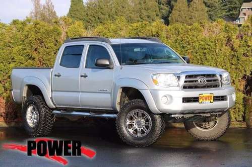 2010 Toyota Tacoma 4x4 Truck DBL CAB 4WD MT Crew Cab - cars & trucks... for sale in Sublimity, OR