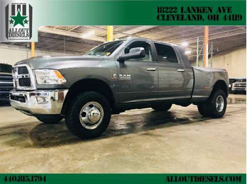 2013 RAM 3500 Diesel 4x4 Cummins Mega Cab Dually,90k miles,Back for sale in Cleveland, OH