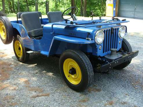 1946 Willys CJ2A - cars & trucks - by owner - vehicle automotive sale for sale in North Smithfield, RI