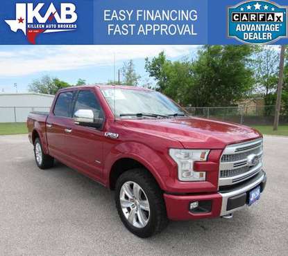 2015 Ford F-150 Lariat SuperCrew 5 5-ft Bed 4WD for sale in Killeen, TX