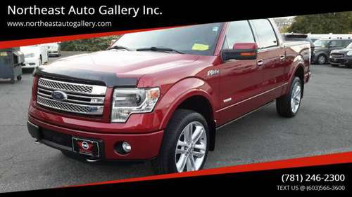 2013 Ford F-150 F150 F 150 Limited 4x4 4dr SuperCrew Styleside 5.5... for sale in Wakefield, MA