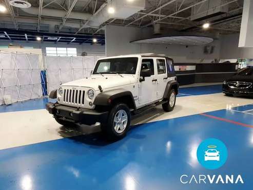 2017 Jeep Wrangler Unlimited Sport SUV 4D suv White - FINANCE ONLINE... for sale in Ocean City, MD