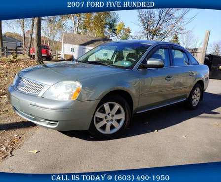 2007 Ford Five Hundred LOW Miles - cars & trucks - by dealer -... for sale in Derry, MA