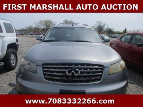 2005 INFINITI FX35 Wagon body style - Auction Pricing for sale in Harvey, IL