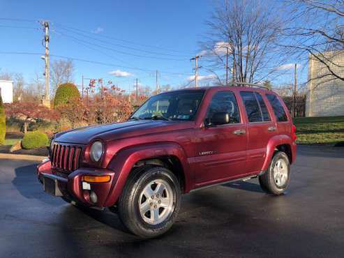 2003 JEEP LIBERTY 4x4 ONLY 128K!!! CLEAN TITLE!!! LEATHER!! - cars &... for sale in Philadelphia, PA