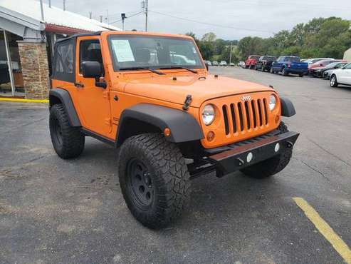 2012 Jeep Wrangler 4WD Sport SUV 2D Trades Welcome Financing Available for sale in Harrisonville, MO