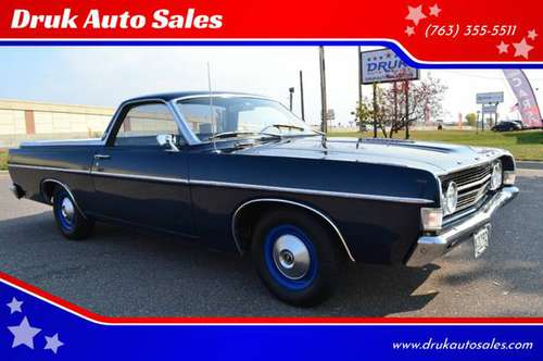 1968 Ford Ranchero * North Dakota Car * 3 SPEED * - cars & trucks -... for sale in Ramsey , MN