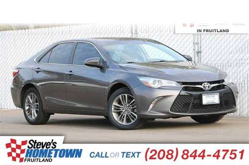 2017 Toyota Camry SE - - by dealer - vehicle for sale in Fruitland, ID