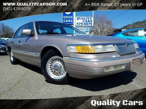 1994 Mercury Grand Marquis LOW MI, LTHR, VERY COMFY RIDE Runs for sale in Grants Pass, OR