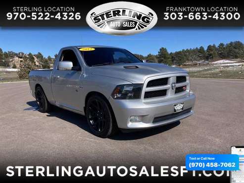 2012 RAM 1500 2WD Reg Cab 120 5 R/T - CALL/TEXT TODAY! - cars & for sale in Sterling, CO