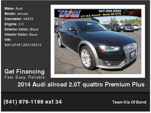 2014 Audi allroad 2 0T quattro Premium Plus - - by for sale in Bend, OR