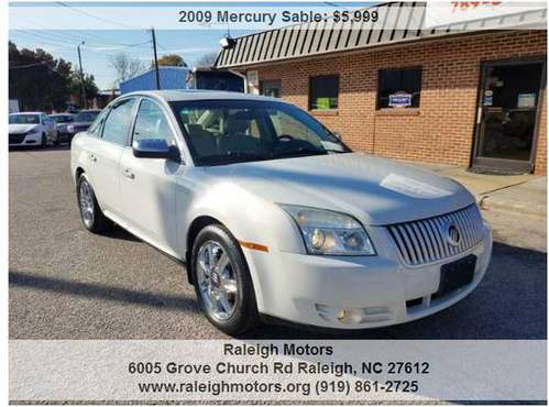2009 Mercury Sable 166,537 Miles White - cars & trucks - by dealer -... for sale in Raleigh, NC