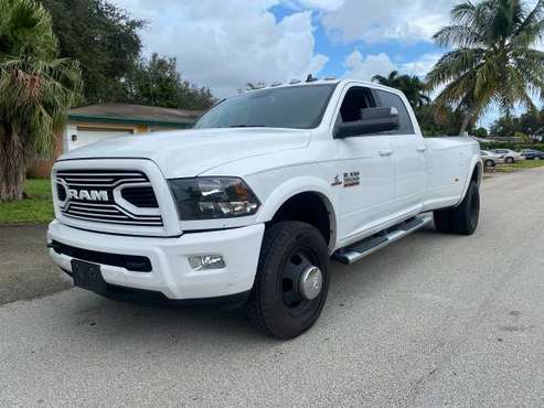 2018 RAM 3500 CUMMINS DIESEL 4x4 DUALLY NAVI CAMARA - cars & trucks... for sale in Miramar, FL