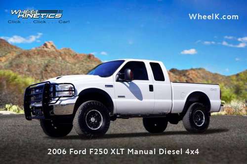 2006 Ford F250 XLT Manual Diesel 4x4 for sale in Bylas, NM