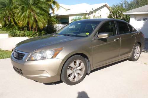 2009 HONDA ACCORD EX-L - 4 DR - CLEAN - WELL MAINTAINED - ONLY 1... for sale in Naples, FL