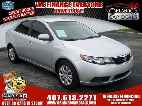 2013 KIA Forte NO Credit Check Loans--- Buy Here Pay Here--- In... for sale in Maitland, FL
