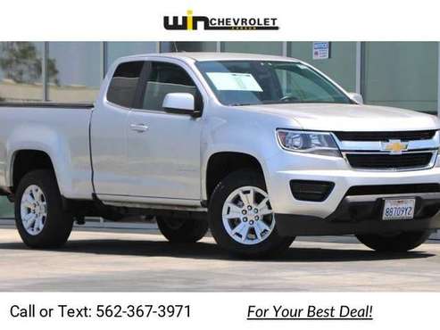 2020 Chevy Chevrolet Colorado LT pickup Silver Ice Metallic - cars & for sale in Carson, CA