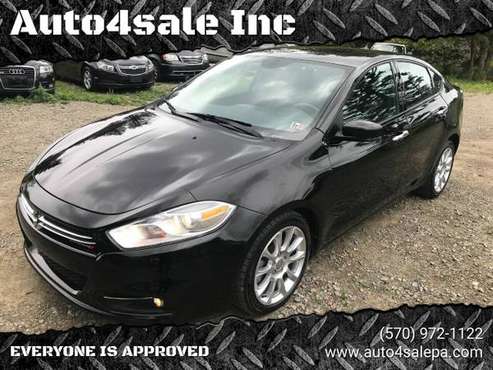 2013 DODGE DART LIMITED, LOW MILES GAS SAVER WITH WARRANTY. for sale in Mount Pocono, PA