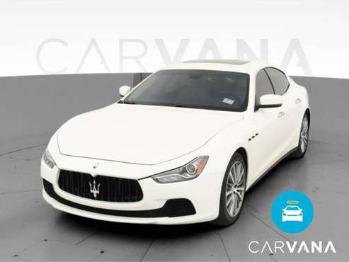 2015 Maserati Ghibli Sedan 4D sedan White - FINANCE ONLINE - cars &... for sale in Dallas, TX