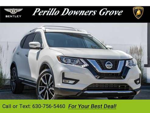 2018 Nissan Rogue SL hatchback Pearl White for sale in Downers Grove, IL