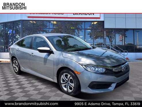 2019 Honda Civic LX - - by dealer - vehicle automotive for sale in TAMPA, FL