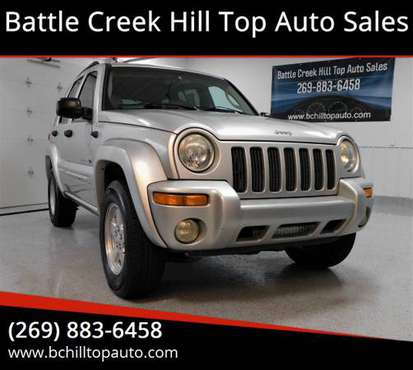 2002 JEEP LIBERTY LIMITED 4WD W/ ONLY 141K MILES! SOUTHERN VEHICLE!... for sale in Battle Creek, MI