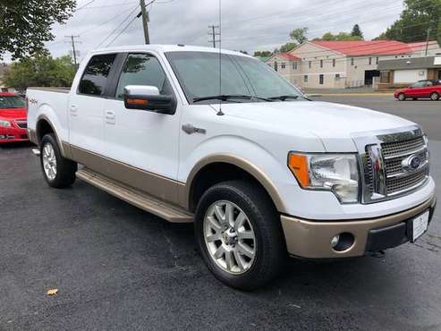 Ford F150 King Ranch White V8 fully loaded WHITE HORSE MOTORS - cars... for sale in Warrenton, District Of Columbia