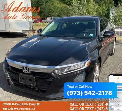 2019 Honda Accord Sedan LX 1.5T CVT - Buy-Here-Pay-Here! - cars &... for sale in Paterson, NY