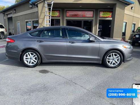 2013 Ford Fusion SE 4dr Sedan - cars & trucks - by dealer - vehicle... for sale in Garden City, ID