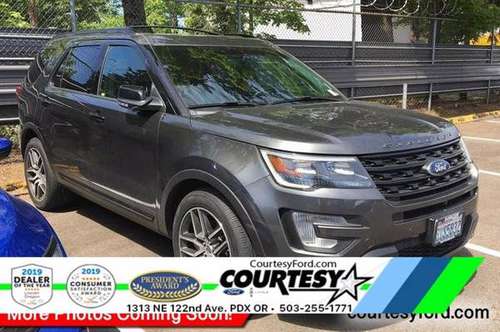 2017 Ford Explorer 4x4 4WD Sport SUV - - by dealer for sale in Portland, OR