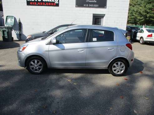 2014 MITSUBISHI MIRAGE SUPER CLEAN GAS SAVER - cars & trucks - by... for sale in Springfield, MA