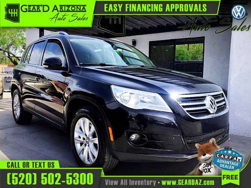 2010 Volkswagen TIGUAN for 7, 955 or 123 per month! for sale in Tucson, AZ