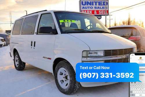 2002 Chevrolet Chevy Astro LS AWD 3dr Mini Van / Financing Available... for sale in Anchorage, AK