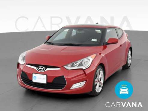 2017 Hyundai Veloster Value Edition Coupe 3D coupe Red - FINANCE -... for sale in Dallas, TX