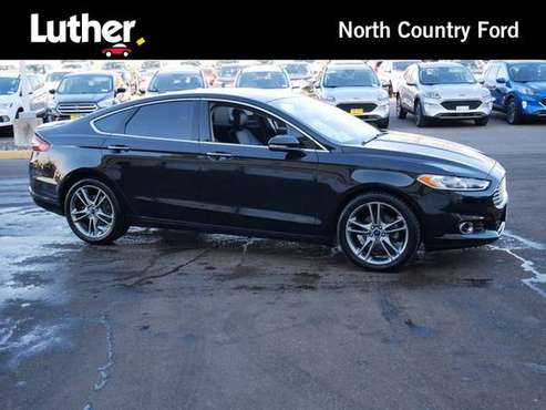 2016 Ford Fusion Titanium - cars & trucks - by dealer - vehicle... for sale in Coon Rapids, MN