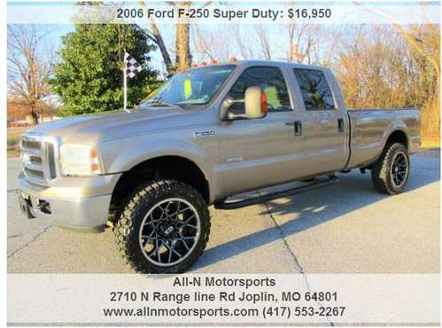 2006 FORD F250 CREW LARIAT - cars & trucks - by dealer - vehicle... for sale in Joplin, MO