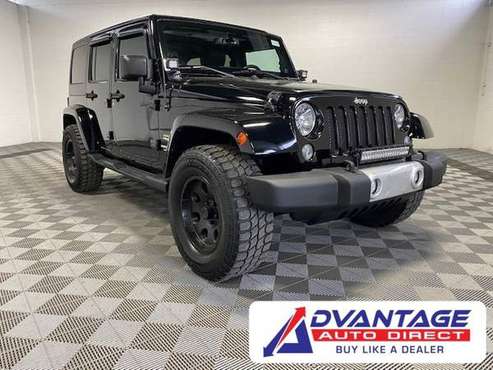 2014 Jeep Wrangler 4x4 4WD Unlimited Sahara SUV - cars & trucks - by... for sale in Kent, MT