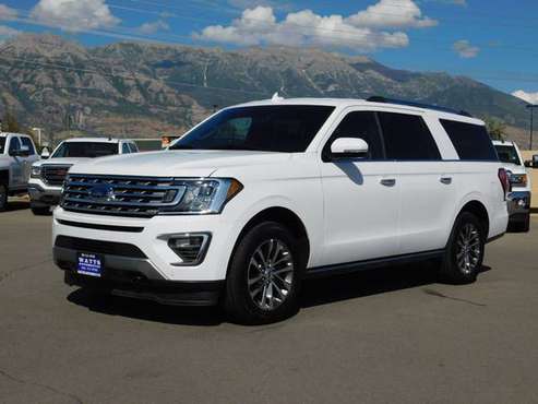 2018 *Ford* *Expedition Max* *LIMITED* Oxford White for sale in American Fork, UT