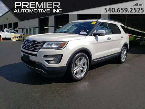 2017 FORD EXPLORER Limited 4WD ****We Finance! **** - cars & trucks... for sale in Dumfries, District Of Columbia
