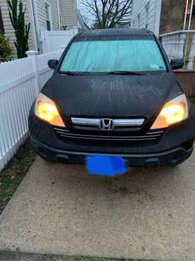 2008 Honda CR-V CRV EX-L Black Leather SUV - cars & trucks - by... for sale in New Hyde Park, NY