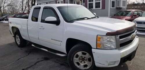 2007 Chevrolet Silverado 4X4 ext cab for sale in Worcester, MA
