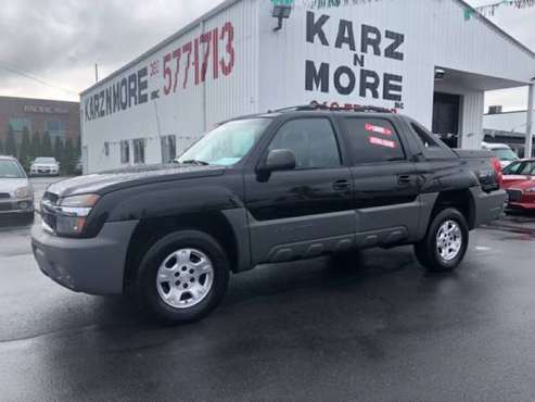2002 Chevrolet Avalanche Crew Cab LT 4WD 5.3 Auto Leather Moon... for sale in Longview, OR