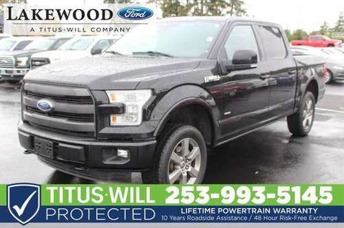 ✅✅ 2016 Ford F-150 Crew Cab Pickup for sale in Lakewood, WA