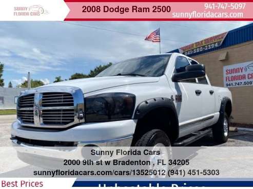 2008 Dodge Ram 2500 4WD Quad Cab 140.5" DIESEL - We Finance... for sale in Bradenton, FL