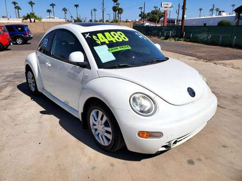 2000 Volkswagen New Beetle GLX FREE CARFAX ON EVERY VEHICLE - cars &... for sale in Glendale, AZ