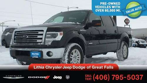 2013 Ford F-150 4WD SuperCrew 145 Lariat - - by dealer for sale in Great Falls, MT