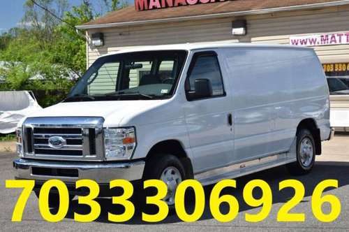 2008 FORD E150 CARGO VAN - - by dealer - vehicle for sale in MANASSAS, District Of Columbia